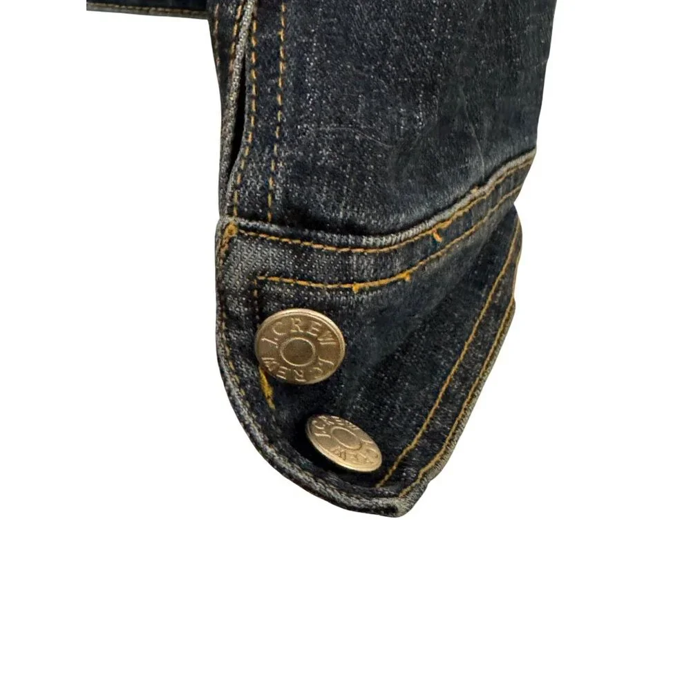 J.Crew Denim Jacket Women’s Small Blue Button-Up Long Sleeve Casual Jean Jacket - Picture 7 of 9